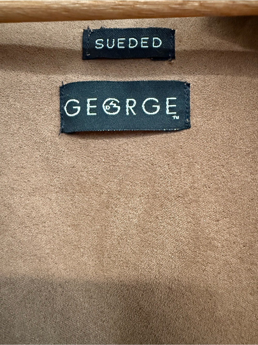 George Sueded Jacket/Shirt in Camel - Picture 2 of 5
